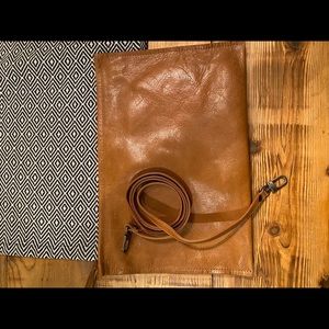 Rough and Tumble Large EDC full grain crossbody